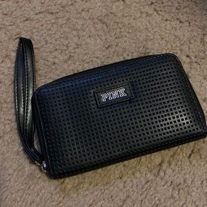 Victoria Secrets pink wristlet